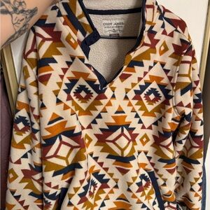 Cody James Men's Aztec Pattern Sweater - Multicolor